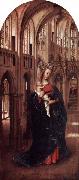 Jan Van Eyck Die Muttergottes in der Kirche oil on canvas
